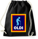 printfashion OLDI - Sportzsák, Tornazsák - Fekete (16908117)