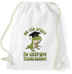 printfashion Na csá gyíkok én leléptem! - Sportzsák, Tornazsák - Fehér (17488286)