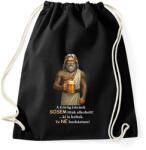 printfashion Az istenek sosem. . . - Sportzsák, Tornazsák - Fekete (17483339)