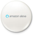 printfashion Amazon Alexa Logo - Kitűző, hűtőmágnes - Fehér (17147466)