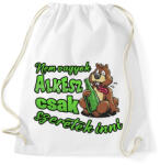 printfashion Nem vagyok alkesz csak szeretek inni - Sportzsák, Tornazsák - Fehér (17215660)