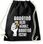 printfashion Barátnő nem kérdez - Sportzsák, Tornazsák - Fekete (17424277)