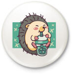 printfashion Cuki sün - Kitűző, hűtőmágnes - Fehér (17184830)