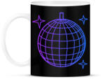 printfashion Disco gömb - Bögre - Fekete (17486322)