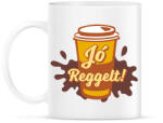 printfashion Jó reggelt kávé - Bögre - Fehér (16937799)