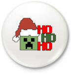 printfashion Karácsonyi creeper - Kitűző, hűtőmágnes - Fehér (16875120)