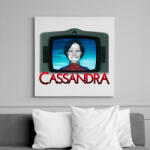 printfashion Cassandra - Vászonkép - Fehér (17333298)