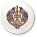 printfashion siklod címer 2 - Kitűző, hűtőmágnes - Fehér (17202378)