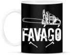 printfashion favágó - Bögre - Fekete (17465502)