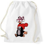 printfashion Kisvakond Karácsony - Sportzsák, Tornazsák - Fehér (16945562)
