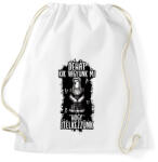 printfashion Dehát kik vagyunk mi hogy ítélkezzünk? ! - Sportzsák, Tornazsák - Fehér (16876548)