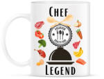 printfashion Chef Legend - Bögre - Fehér (17245641)