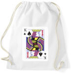 printfashion Király pikk - Sportzsák, Tornazsák - Fehér (17165097)