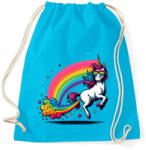 printfashion Pukikornis - Sportzsák, Tornazsák - Surf blue (17458020)