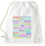 printfashion Társasjátékok - Sportzsák, Tornazsák - Fehér (16887996)