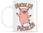 printfashion Huculka Puculka malac - Bögre - Fehér (17363405)