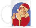 printfashion Kávézó mikulás - Bögre - Fehér (17014206)