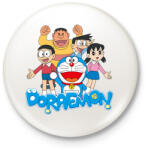 printfashion Doraemon - Kitűző, hűtőmágnes - Fehér (17411332)