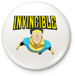 printfashion Legyőzhetetlen - Kitűző, hűtőmágnes - Fehér (17338676)