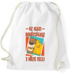 printfashion Az igazi barátsághoz 2 hülye kell - Sportzsák, Tornazsák - Fehér (17305634)