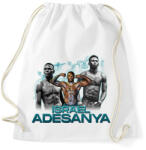 printfashion Israel Adesanya - Sportzsák, Tornazsák - Fehér (17341970)