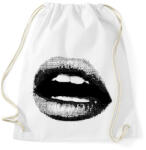 printfashion Dotted Lips - Sportzsák, Tornazsák - Fehér (17393840)