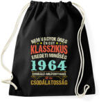 printfashion Klasszikus eredeti minőség - Egyedi számokkal - Sportzsák, Tornazsák - Fekete (17224559)