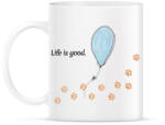 printfashion life is good - Bögre - Fehér (17320627)