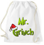 printfashion Mr Grinch - Sportzsák, Tornazsák - Fehér (16910478)
