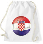 printfashion Horvát labda - Sportzsák, Tornazsák - Fehér (17085435)