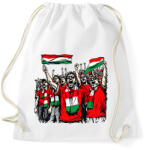 printfashion Magyar szurkolók - Sportzsák, Tornazsák - Fehér (17344220)