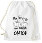 printfashion Egy tök két tök - Sportzsák, Tornazsák - Fehér (17390365)