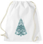 printfashion Karácsonyfa - Sportzsák, Tornazsák - Fehér (16973462)