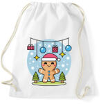 printfashion Mézeskalács - Sportzsák, Tornazsák - Fehér (16951412)