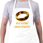 printfashion egy gyűrű mind fölött - Kötény - Fehér (17212360)