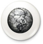 printfashion Repedt hold - Kitűző, hűtőmágnes - Fehér (17098356)