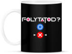 printfashion Squid Game - Folytatod? Nem! - Bögre - Fekete (17223044)