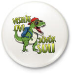 printfashion Viszlát ovi jövök suli - Kitűző, hűtőmágnes - Fehér (17488142)