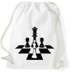 printfashion Sakk-matt - Sportzsák, Tornazsák - Fehér (17128960)