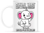 printfashion Olyan vagy mint a fehér elefánt - Bögre - Fehér (17309069)