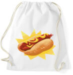 printfashion Hotdog - Sportzsák, Tornazsák - Fehér (17158798)