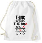 printfashion Think outside the box - Sportzsák, Tornazsák - Fehér (17484238)