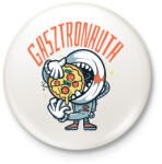 printfashion Gasztronauta - Kitűző, hűtőmágnes - Fehér (17235312)