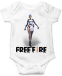 printfashion free fire a124 - Baba Body - Fehér (17300513)