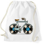 printfashion Bringás lemezen - Sportzsák, Tornazsák - Fehér (17064159)