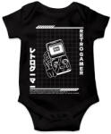 printfashion Retro gamer - Baba Body - Fekete (17419179)