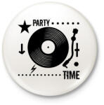 printfashion Dj - Kitűző, hűtőmágnes - Fehér (17480944)