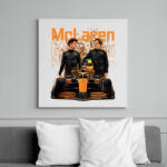 printfashion Mclaren 2025 - Vászonkép - Fehér (17313582)