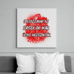 printfashion Dolgozzanak az idősek ők már úgyis megszokták - Vászonkép - Fehér (17213276)