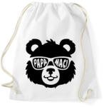 printfashion papa maci - Sportzsák, Tornazsák - Fehér (17462516)